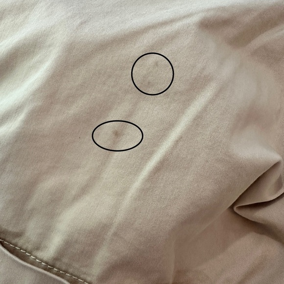 Chico’s 1P Petite Bermuda Shorts Khaki Tan Utility Style Mid-Rise - Picture 11 of 11